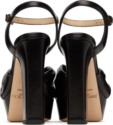 Obleke Jimmy Choo Jimmy Choo Heloise 120 Heeled Sandals Kovinski | HELOISE 120, 4