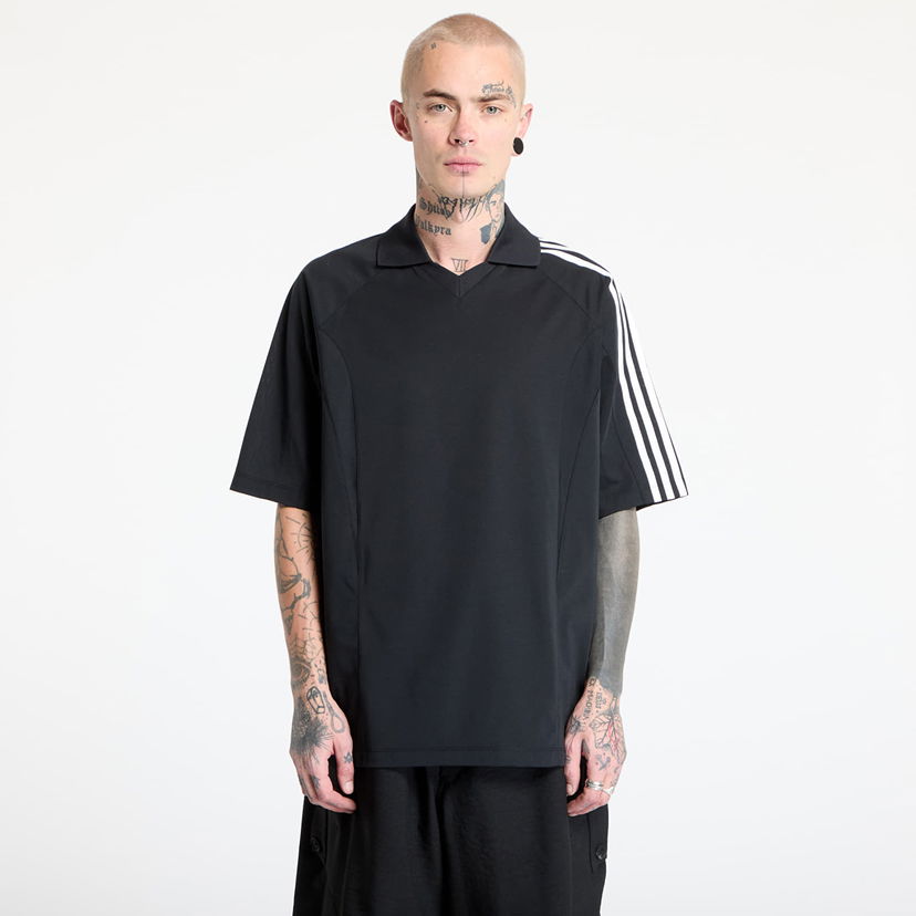 Polo majica Y-3 Cut Line Black T-Shirt Črna | JN4877