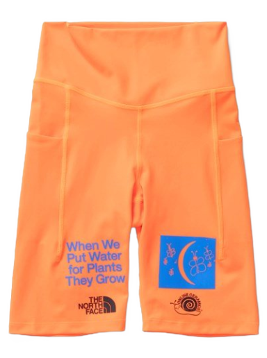 Kratke hlače The North Face x Online Ceramics 9" Biker Short Oranžna | NF0A84RSV0T