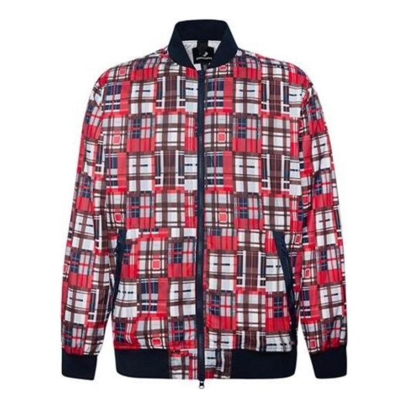Bomber jakna Converse Printed Utility Bomber Jacket Rdeča | 10019474-A02