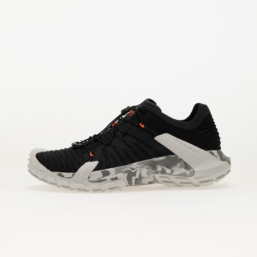 Superge in čevlji Mammut Hueco Knit II Low Men Black-Light Ice Gray Črna | 3020-06460 black-light ice gray