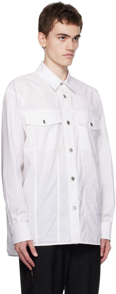 Srajce Helmut Lang Helmut Lang Trucker Shirt Bela | N07HM501, 1