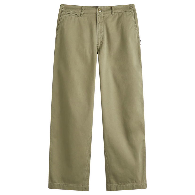 Hlače Neighborhood Neighborhood Classic Chino Pants, Size Large Zelena | 242AQNH-PTM04-OLV