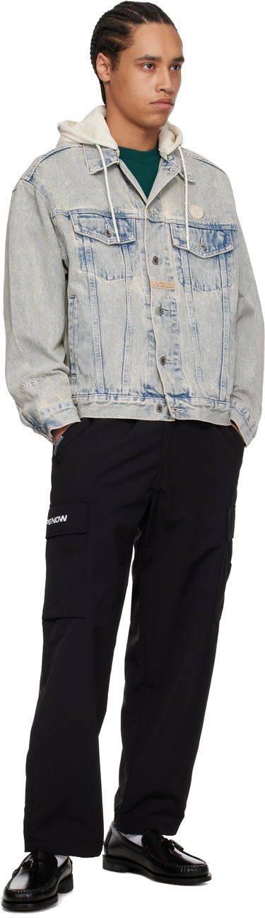 Jakna AAPE by A Bathing Ape AAPE by A Bathing Ape 'AAPE Now' Hooded Denim Jacket Modra | AAPLJM7700XBNBLR, 3