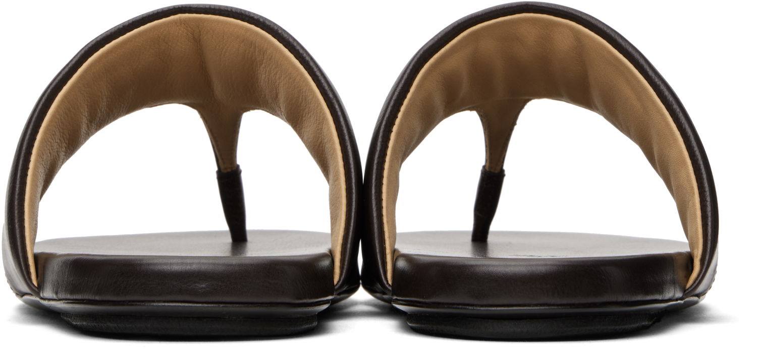 Modni dodatki Marsèll Marsèll Spanciata Leather Thong Sandals Rjava | MW7986 P017, 1