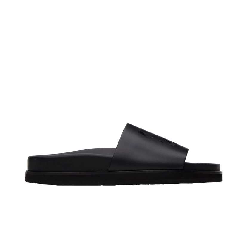 Superge in čevlji Off-White Black Pool Time Slides Črna | OMIT006F23LEA0011010