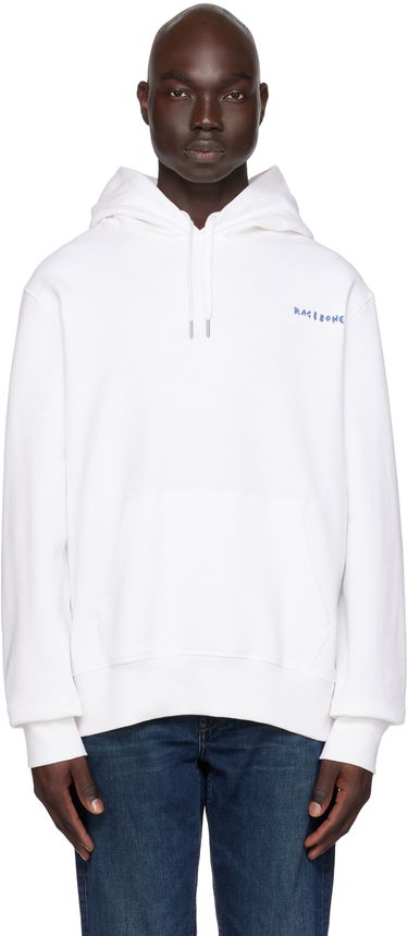 Pulover rag & bone Rag & Bone Coffee Hoodie Bela | MBC23HT040AP40, 0