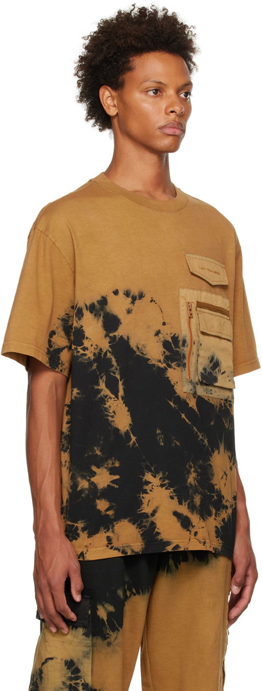 Majica Feng Chen Wang Feng Chen Wang Bleached Pocket T-Shirt Rjava | FMF14TS02, 1