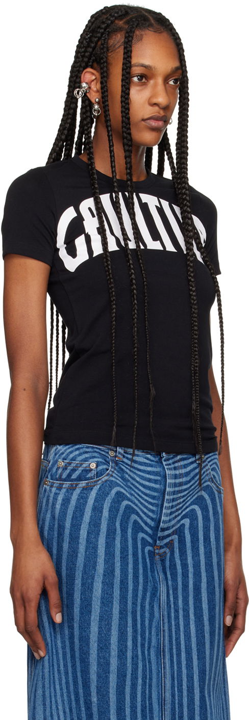 Majica Jean Paul Gaultier Jean Paul Gaultier 'The Gaultier' T-Shirt Črna | 24/25-F-TS071I-J056-0001, 1