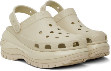 Superge in čevlji Crocs Classic Mega Crush Clog W Bež | 207988-2Y2, 4