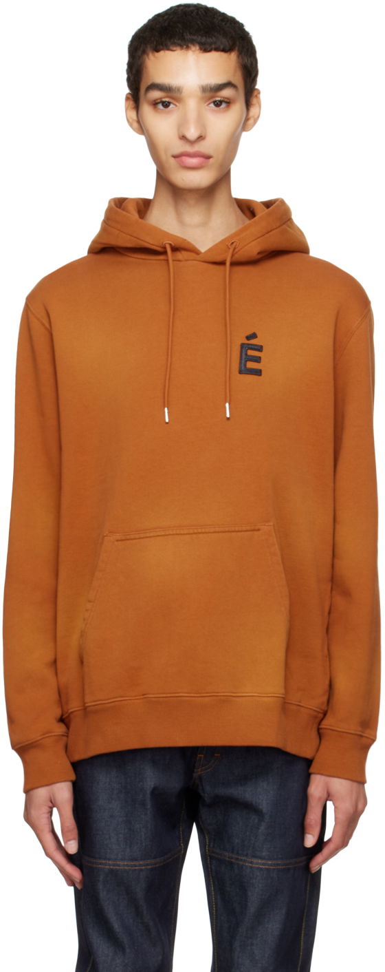 Pulover Études Klein Patch Hoodie Oranžna | H22MM257OC05TN
