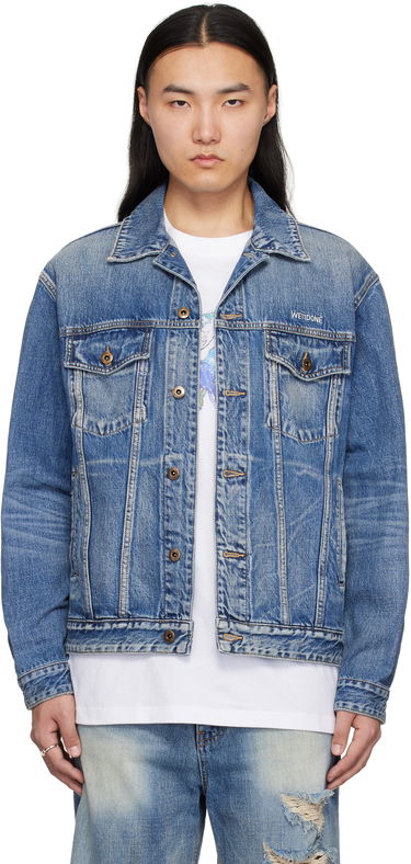 Jakna We11done We11done Washed Denim Jacket Modra | WD-DJ0-25-313-U-BL, 0