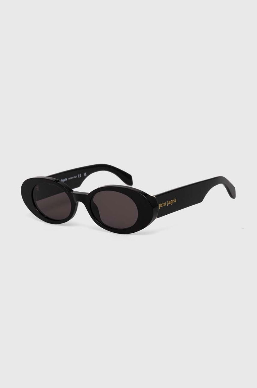 Sončna očala Palm Angels Palm Angels Oval Sunglasses Črna | PERI051.501007