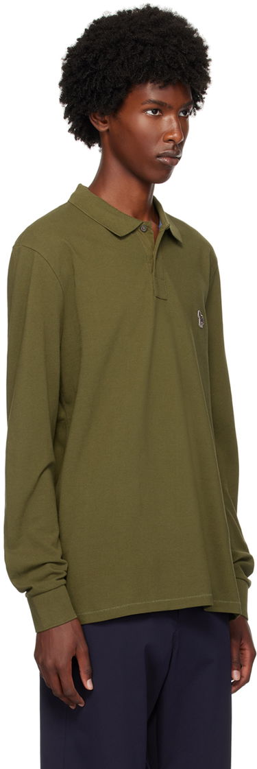 Polo majica Paul Smith PS Paul Smith Zebra Long Sleeve Polo Zelena | M2R-115LZ-N20067-36E, 1