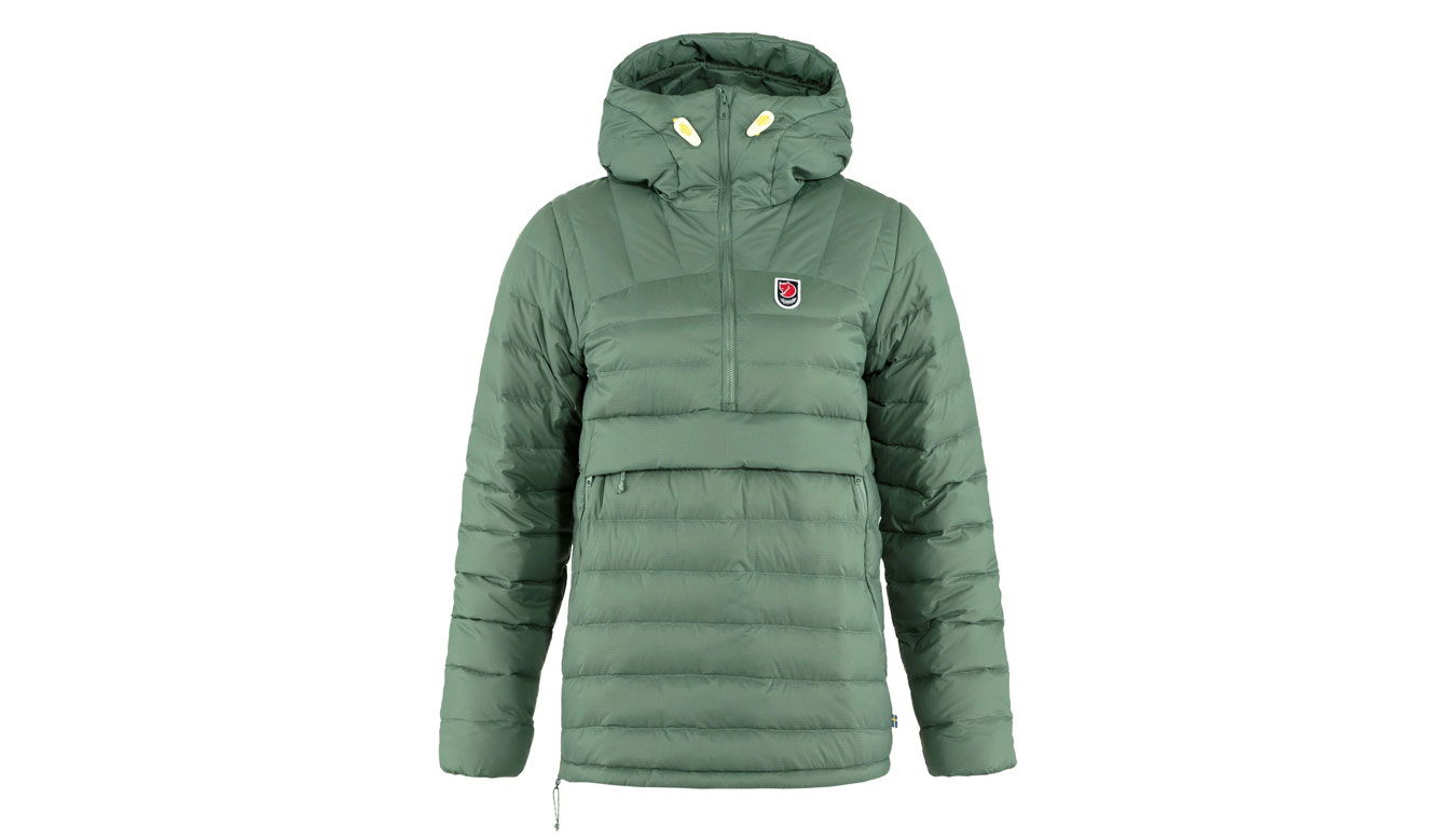 Puhovka FJÄLLRÄVEN Pack Down Anorak Insulated Jacket Zelena | F86376-614, 0