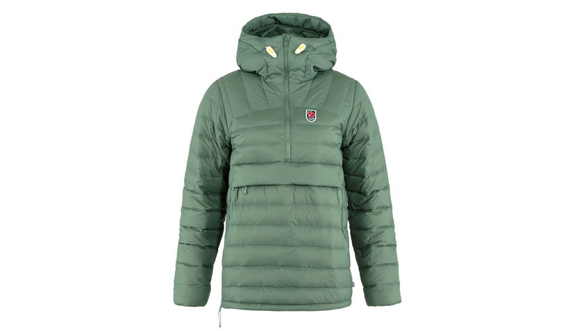 Puhovka FJÄLLRÄVEN Pack Down Anorak Insulated Jacket Zelena | F86376-614