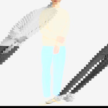 Pleteni pulover BEAMS Beams Plus Crew Sweatshirt, Size Large Bež | 3813-0191-103-09, 4