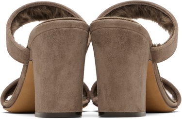 Obleke The Row The Row Awar Strap Heeled Sandals Siva | F1595-L221, 1