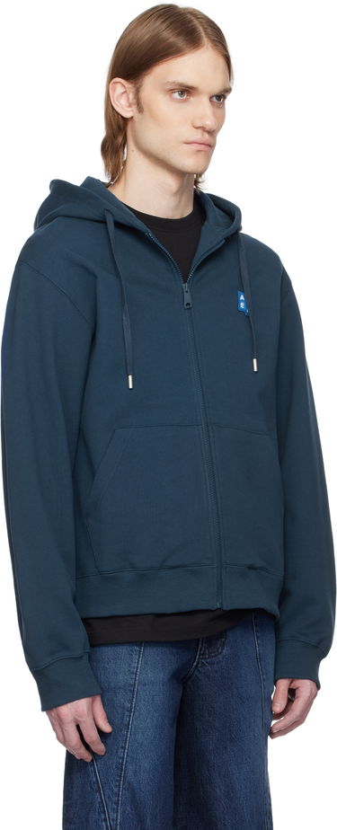 Pulover ADER ERROR ADER error TRS Tag 01 Zip-Up Hoodie Mornarica | BO42FYHD0401NV, 1