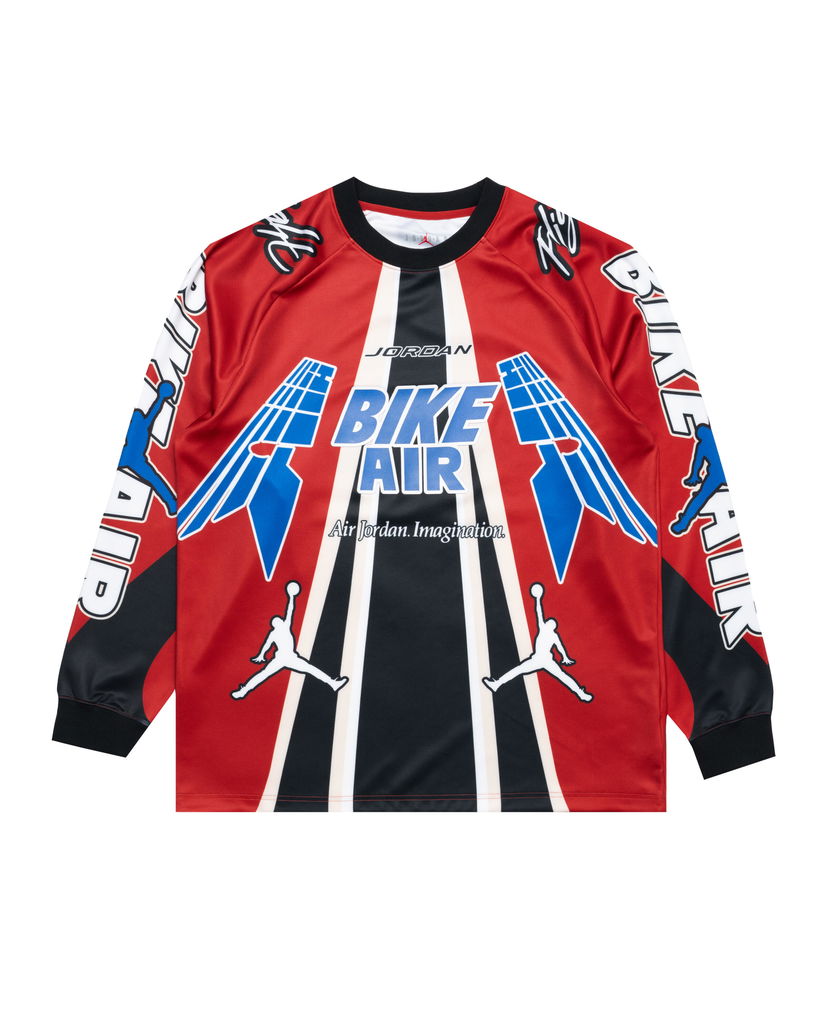 Dres Jordan Jordan Nigel Sylvester Bike Air Longsleeve Jersey Rdeča | HQ1729-623