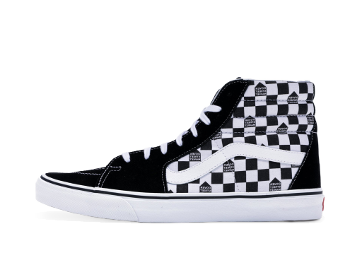 Skateboarding Vans Sk8-Hi DSM Checkerboard Black White Črna | VN000TS9J7L