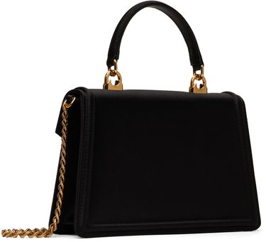Torbica Dolce & Gabbana Small Devotion Satin Bag Črna | BB6711 A7630, 2