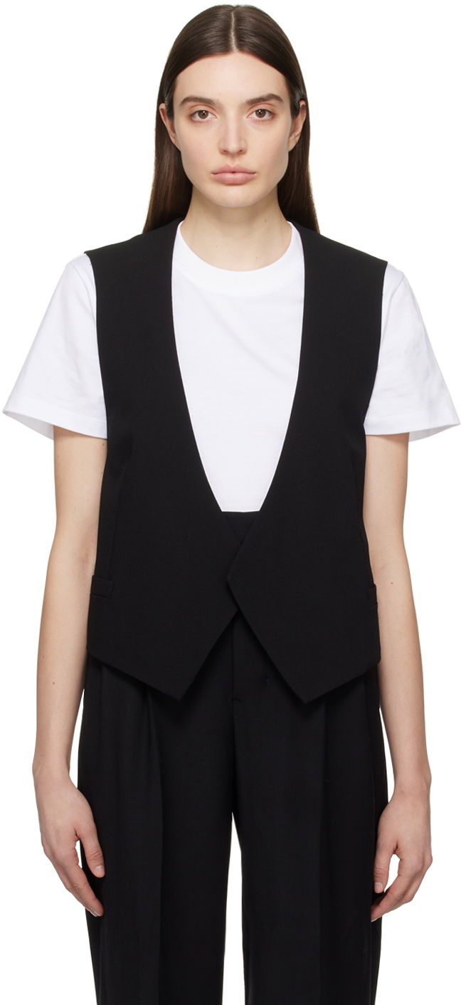 Telovnik AMI Open Vest Črna | FBV757.WV0039