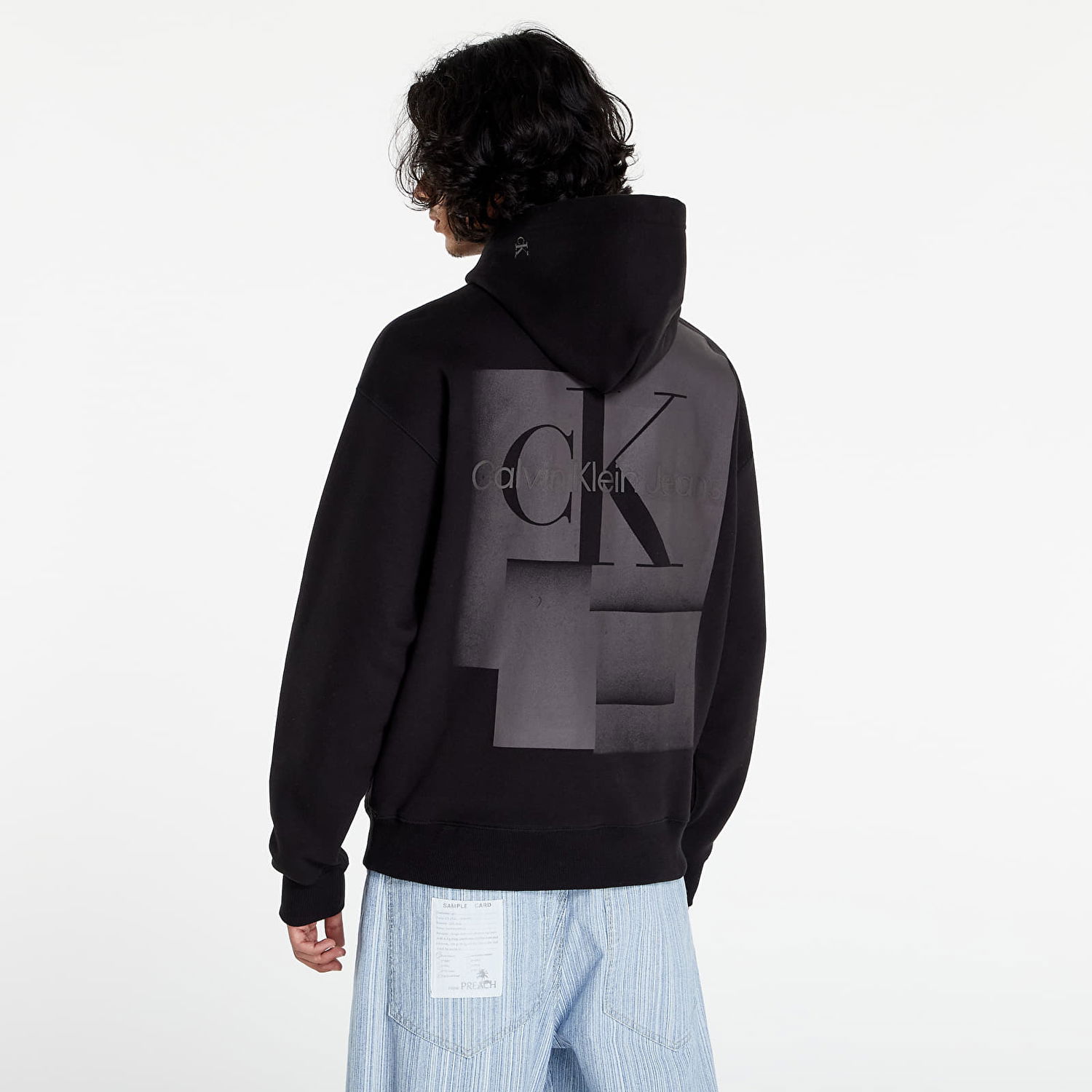 Pulover CALVIN KLEIN Monolgo Gradient Mul Črna | J30J321890 BEH, 0