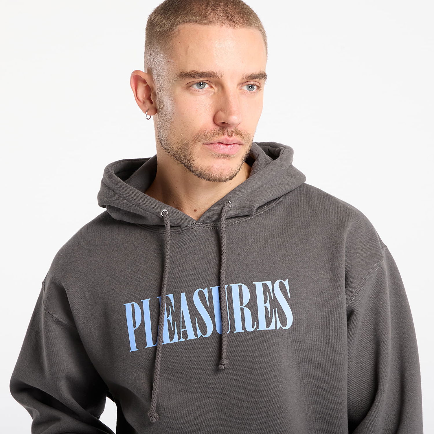 Pulover Pleasures House Blend Hoodie Siva | P25F076-CHARCOAL, 1