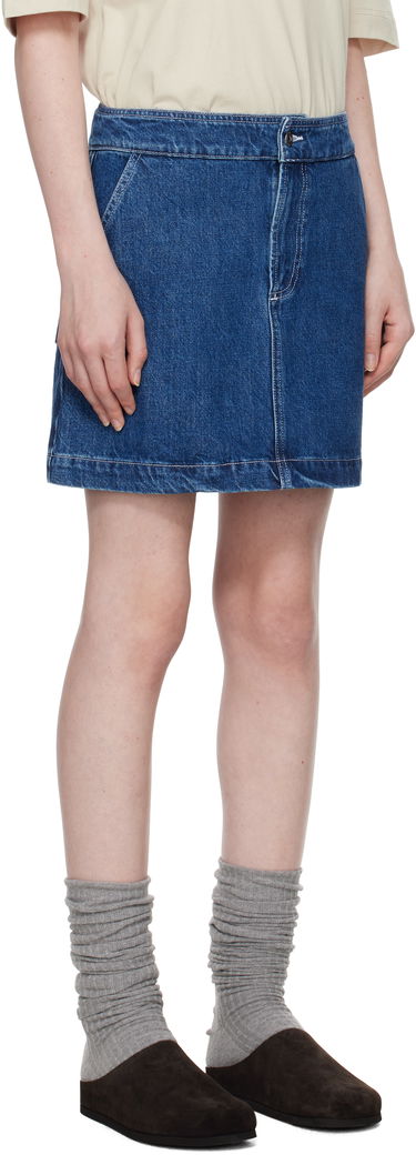 Krila A.P.C. Denim Miniskirt Mornarica | COHET-F06435, 1
