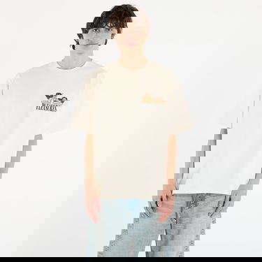 Majica Pleasures T-Shirt Dynamic Short Sleeve Crewneck Bež | P25F046-ECRU, 0