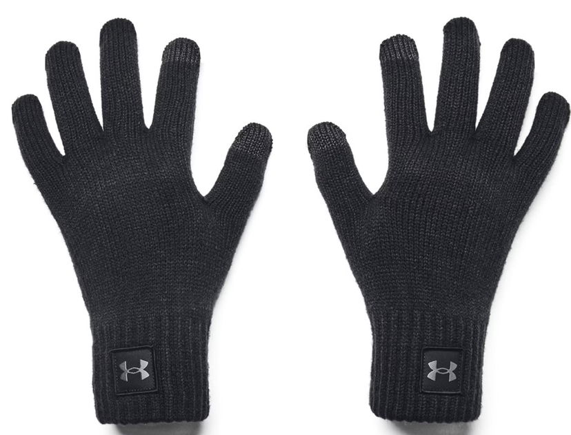 Rokavice Under Armour Knitted Touchscreen Gloves Črna | 1373157-003
