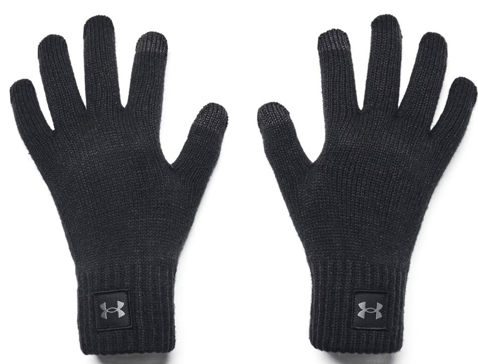 Rokavice Under Armour Knitted Touchscreen Gloves Črna | 1373157-003, 0