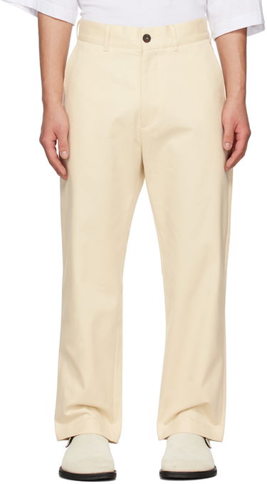 Hlače Studio Nicholson Studio Nicholson Bill Trousers Bež | BILL SNM - 082 -, 0