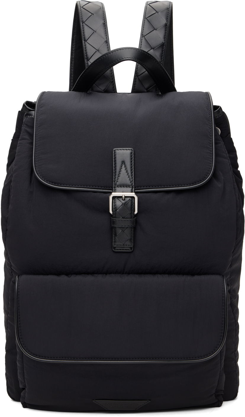 Nahrbtnik Bottega Veneta Padded Backpack Črna | 806160 VCQGG 8803