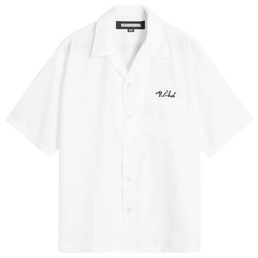 Srajce Neighborhood Neighborhood Hawaiian Shirt Bela | 251TSNH-SHM07-WHT