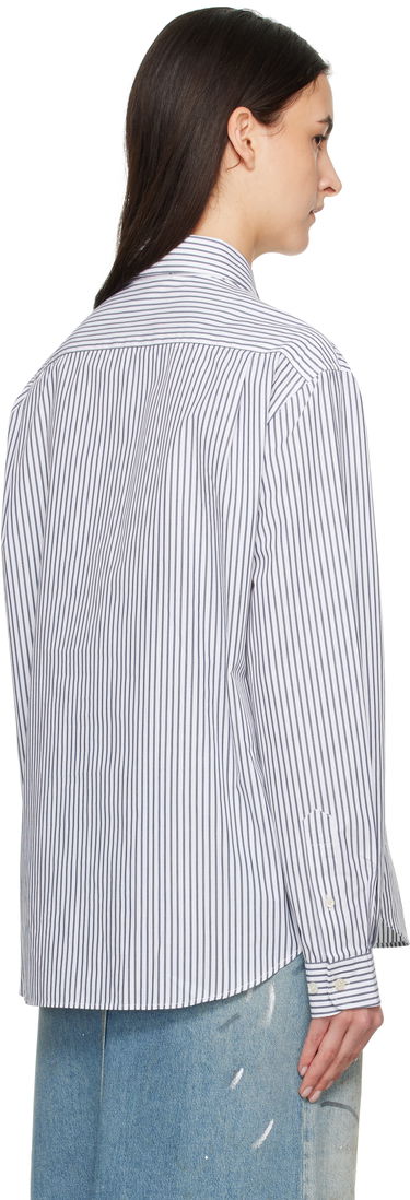 Srajce Acne Studios Acne Studios Striped Shirt Bela | CB0097-, 2