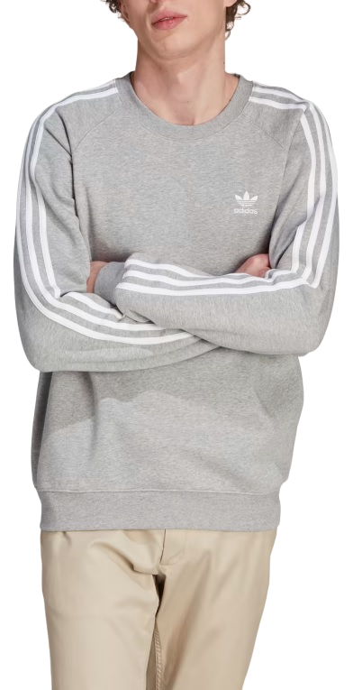 Pulover adidas Performance Adicolor Classics 3-Stripes Siva | im4514, 0