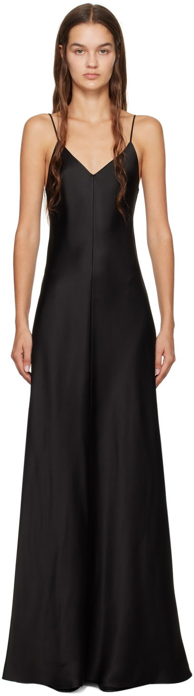 Obleke The Row Guinevere Maxi Dress Črna | 1267-W441