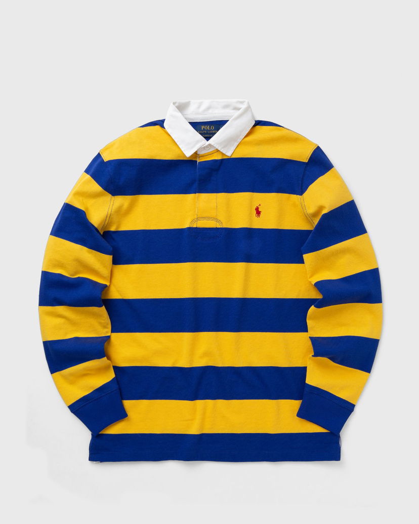Polo majica Polo by Ralph Lauren LS RUGBY LONG SLEEVE-KNIT Rumena | 710717116047
