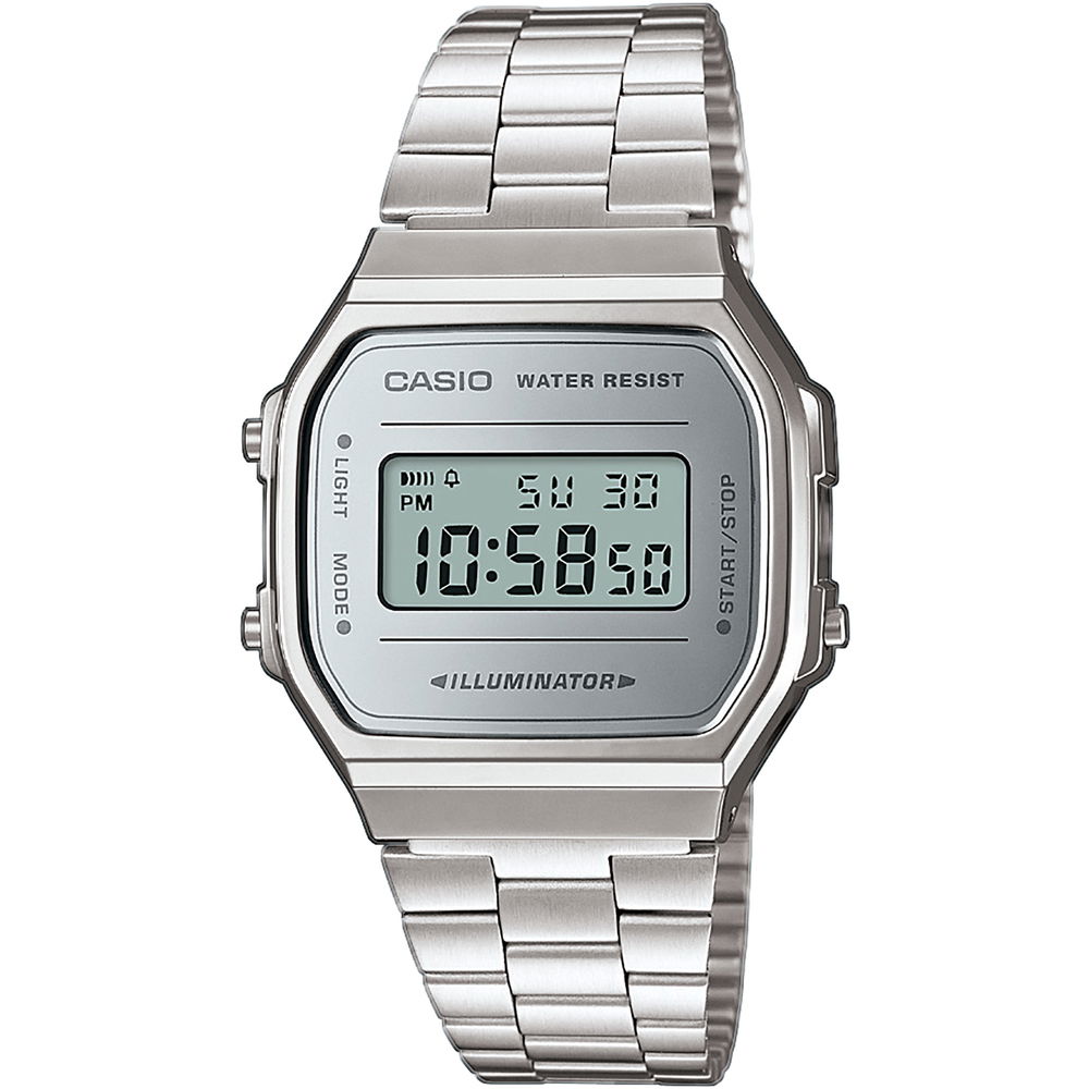 Ure CASIO Vintage A168WEM-7EF Kovinski | A168WEM-7EF, 1