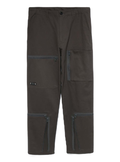 Hlače BAPE Parachute Pants Zelena | 1J30-152-012