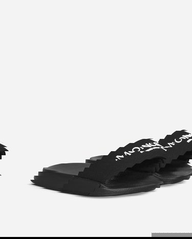 Superge in čevlji Moncler Logo Slides Črna | H109A4C00050 999, 2