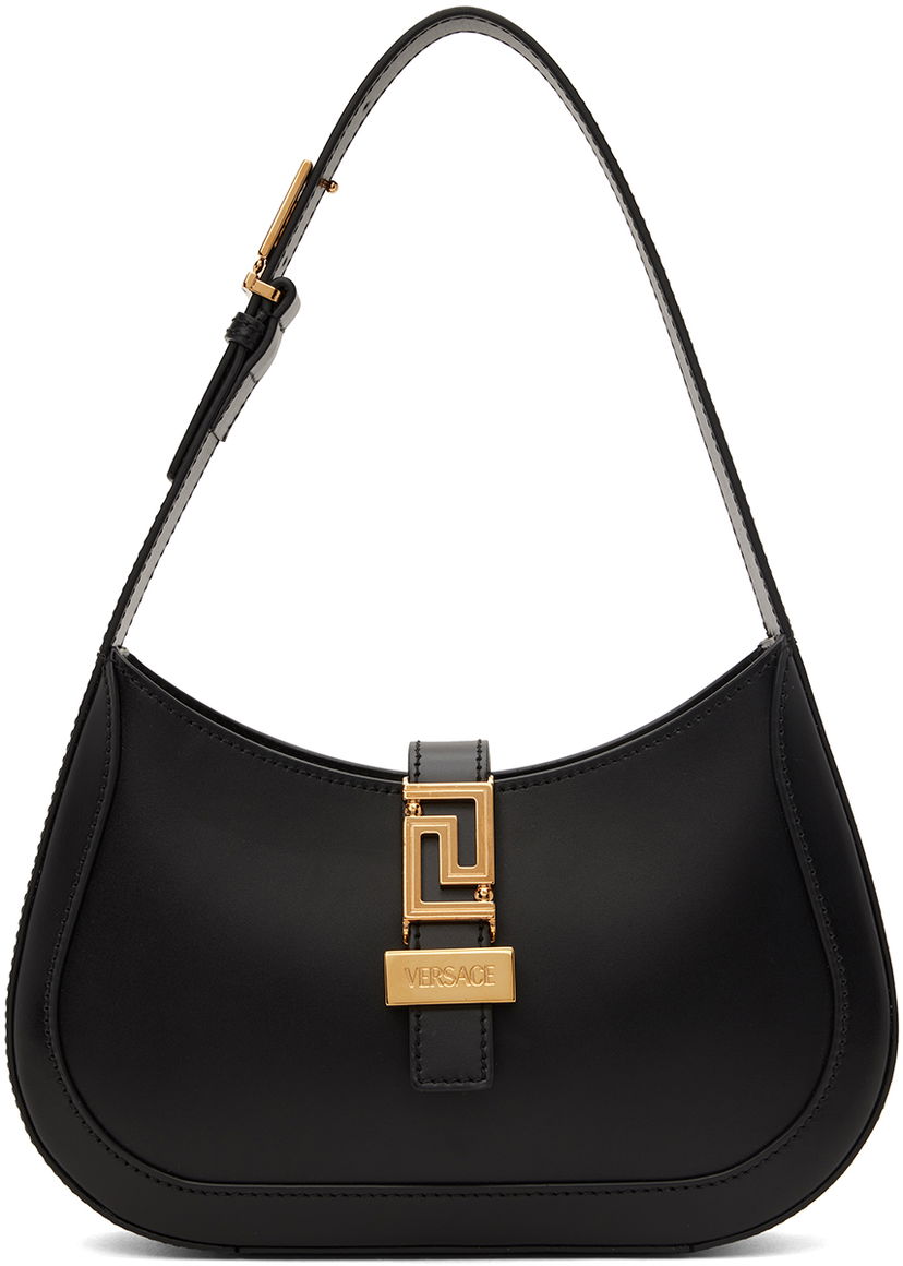 Torba za čez ramo Versace Greca Goddess Small Bag Črna | 1013167_1A05134_1B00V