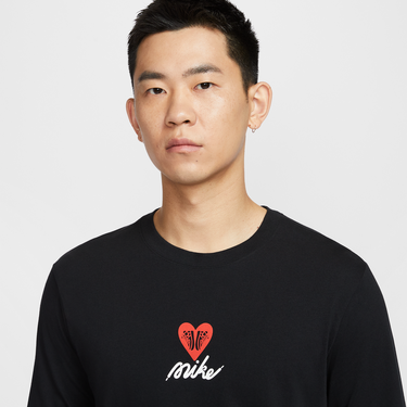 Majica Nike Sportswear Long Sleeve T-Shirt Črna | HV9807-010, 2