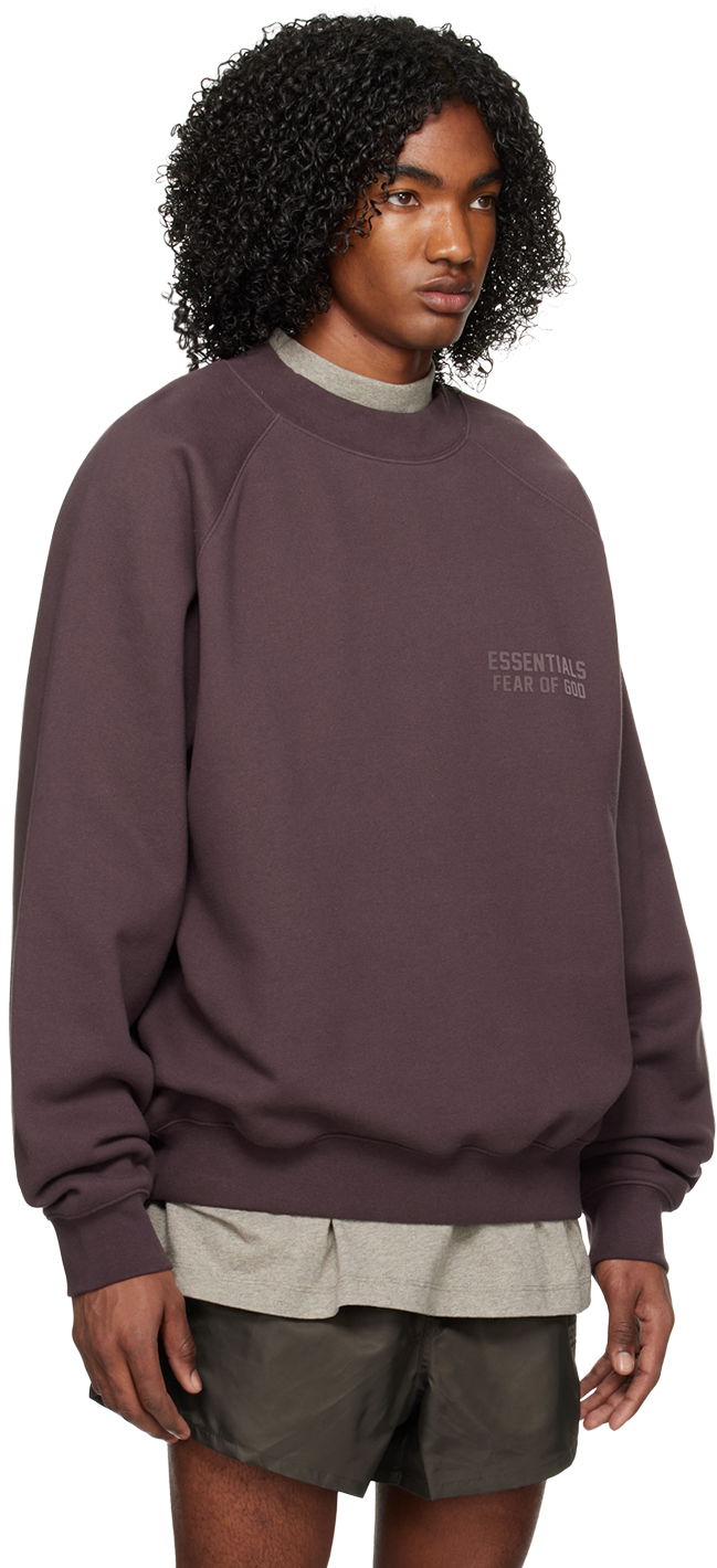 Pleteni pulover Fear of God Essentials Drop2 Crewneck Rjava | 192BT222045F, 1