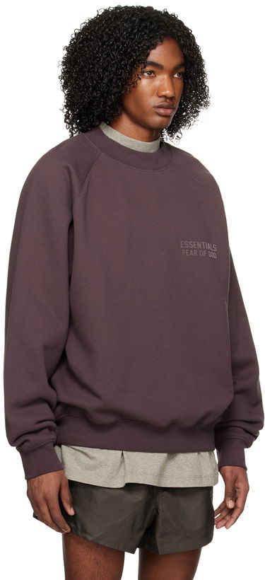 Pleteni pulover Fear of God Essentials Drop2 Crewneck Rjava | 192BT222045F, 1
