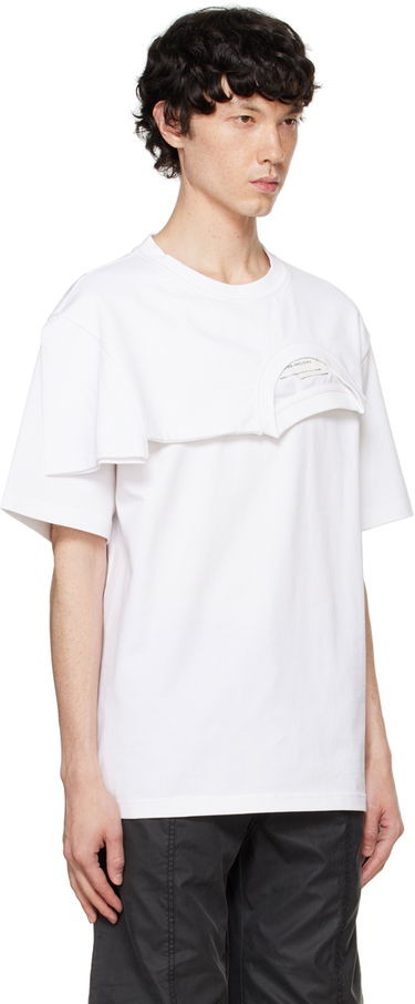 Majica Feng Chen Wang Feng Chen Wang Double Collar T-Shirt Bela | FF12TSH715W, 1