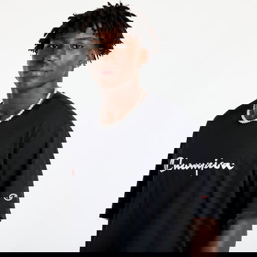 Majica Champion SS Tee Black Črna | 220256 CHA KK001, 4