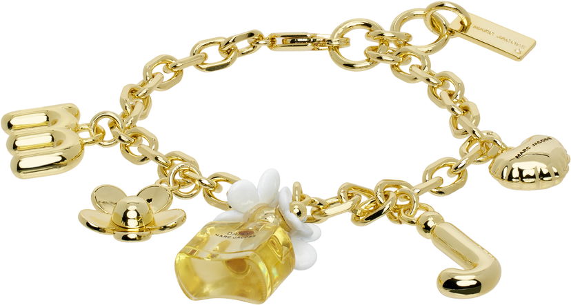 Zapestnica Marc Jacobs Marc Jacobs Daisy Gold Charm Bracelet Rumena | 2P4JBR001J36